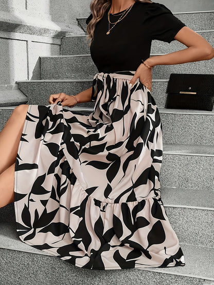 Eloira™ -  Elegante jurk met korte mouwen