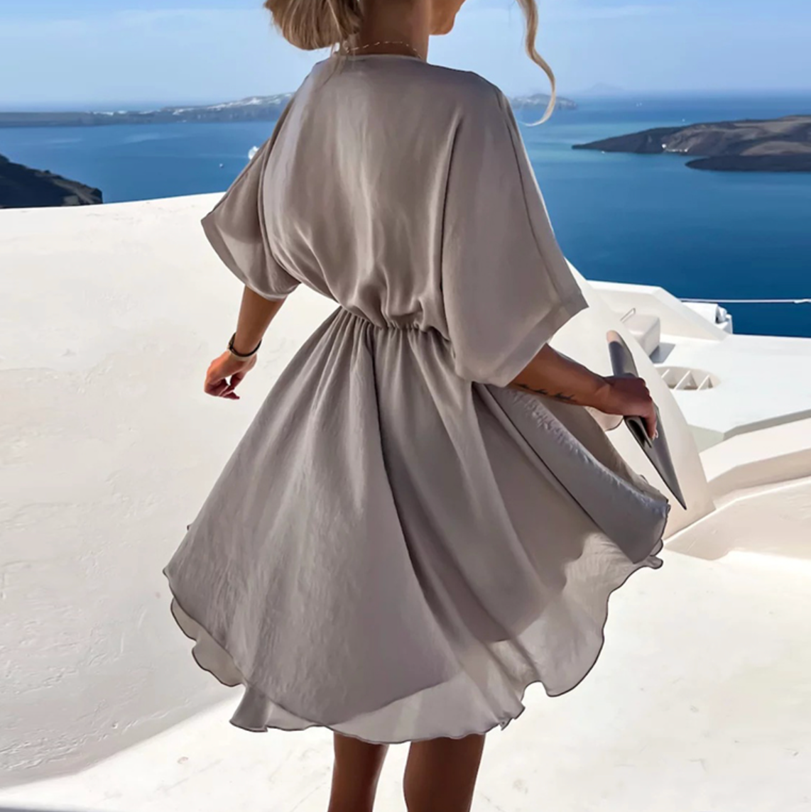 Alissia™ - Elegante jurk met V-hals